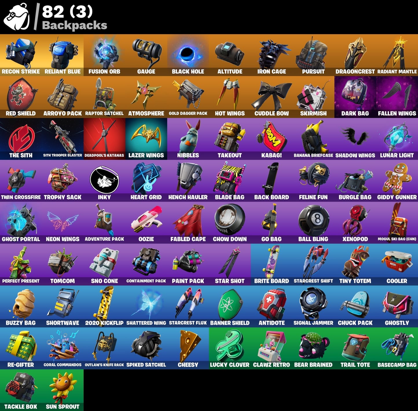 104 Skins/ OG STW | Deadpool | Midas | Skull Trooper | Ghoul Trooper | Rose Team Leader | Blue Team Leader | Warpaint | Point Partroller | Trilogy