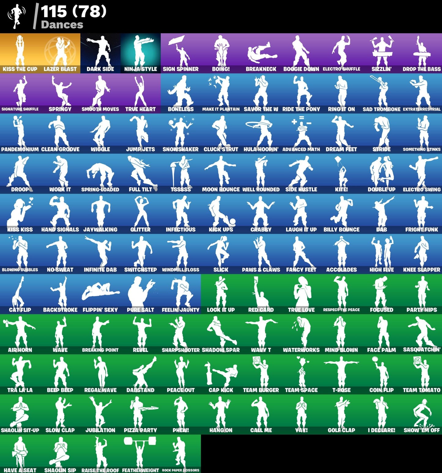 104 Skins/ OG STW | Deadpool | Midas | Skull Trooper | Ghoul Trooper | Rose Team Leader | Blue Team Leader | Warpaint | Point Partroller | Trilogy
