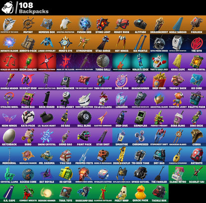 74 SKINS / EON/ FA/ NINJA/ THE SCIENTIST / ROX / RUIN