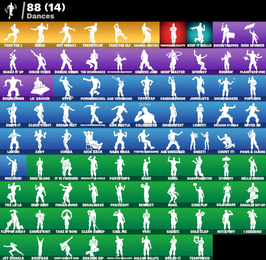 82 SKINS / TAKE THE L / FA / TRAIBLAZER / HAVOC / SUB COMMANDER / OMEGA / MIDAS