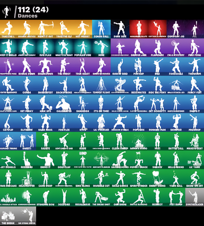 105 SKINS / MAIL CHANGE / BLUE SQUIRE / FA / THE REAPER / ROYALE KNIGHT / ELITE AGENT / TAKE THE L / OMEGA (STAGE5)